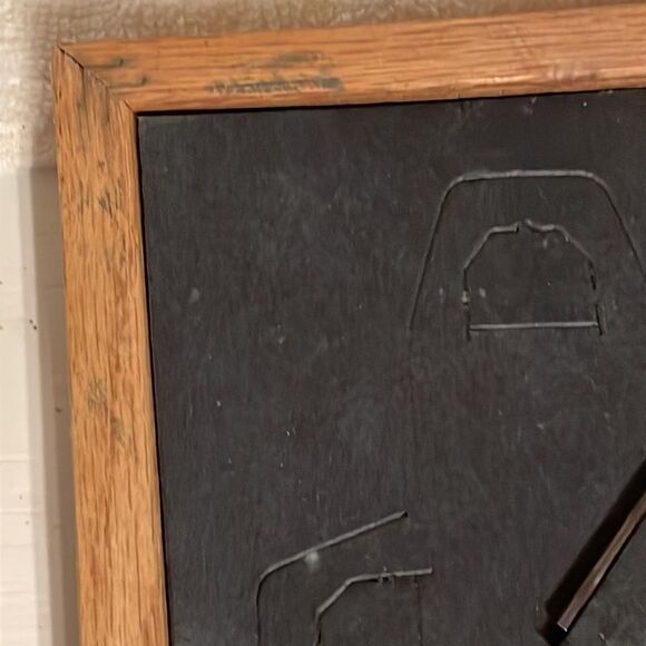 5” x 7”  single wide moulding rustic wood wall and desk mount picture frame - Picture 7 of 15